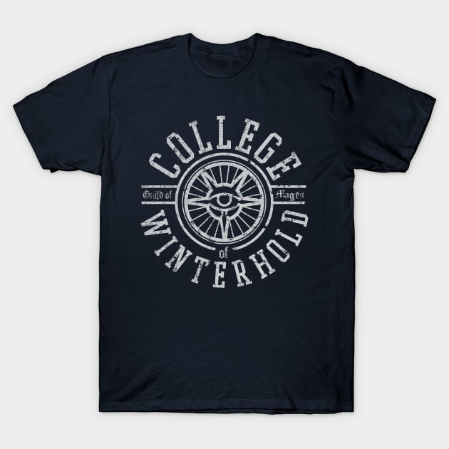College of Winterhold T-Shirt by MindsparkCreative